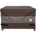 Duck Covers 32 in. Ultimate Square Fire Pit Cover - Mocha Cappuccino DU131254